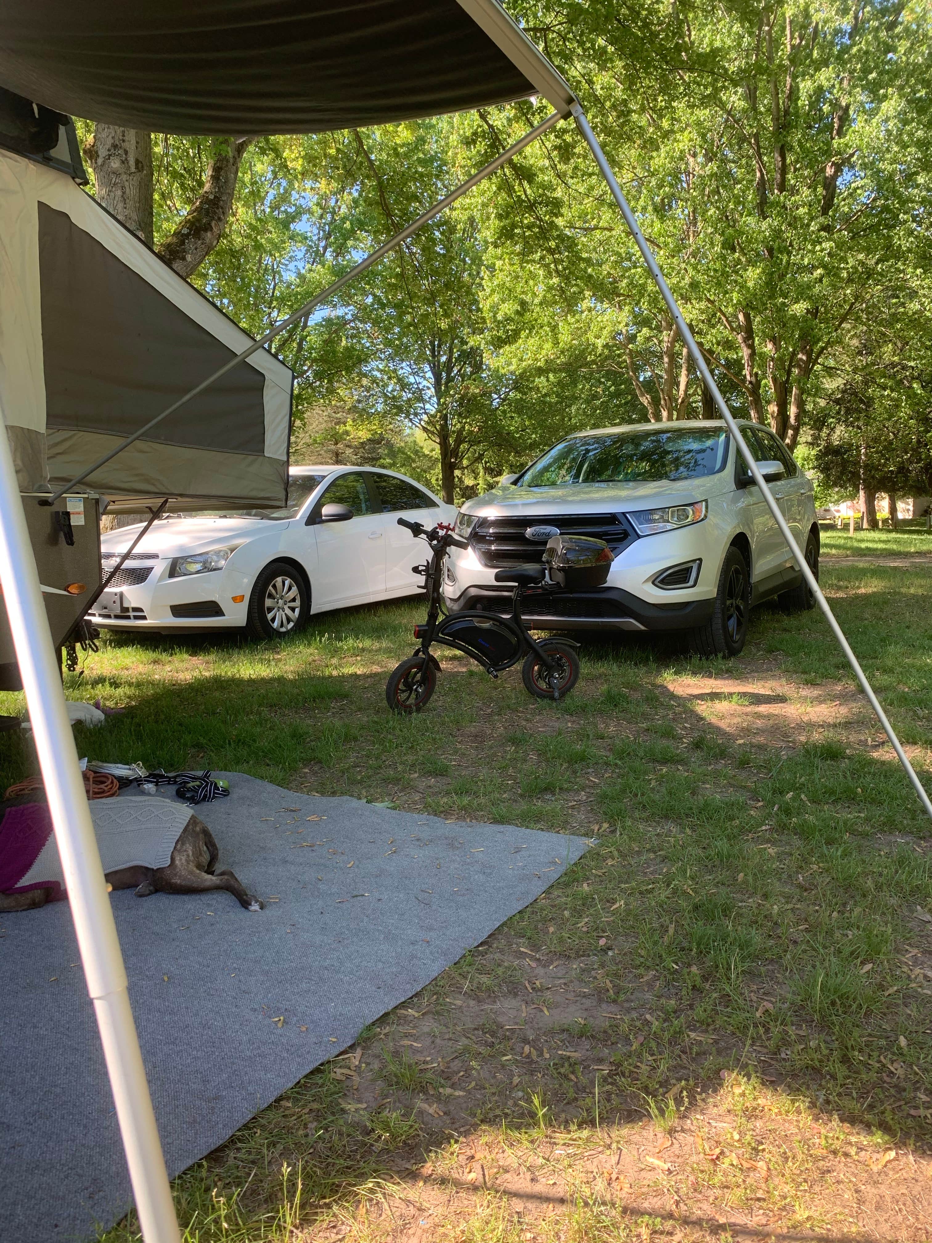 Camper-submitted photo at Salmon Run Campground & Vic's Canoes near Sparta, MI