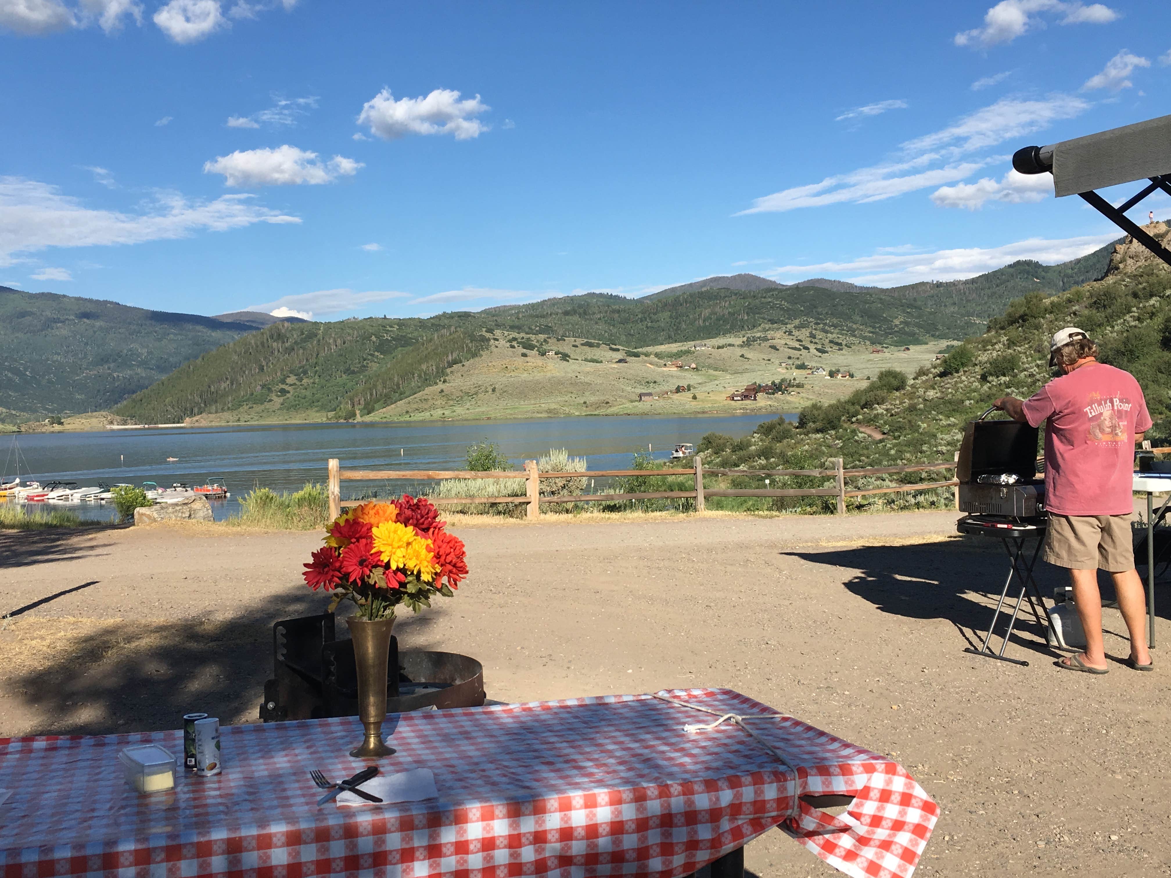 Camper-submitted photo at Stagecoach State Park Campground near Hayden, CO