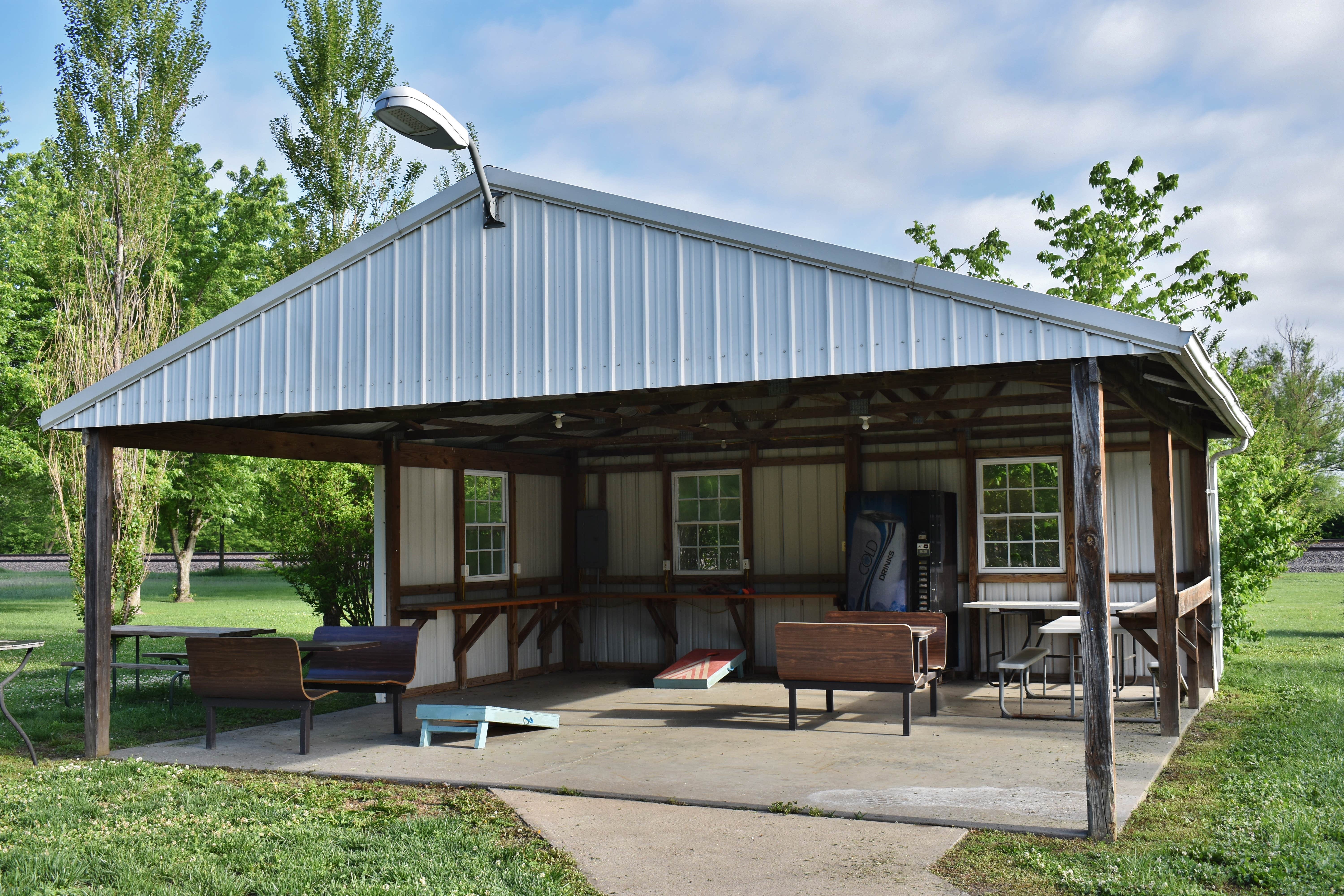 Myron C.'s photo of a cabin at Mill creek campground near Overbrook, KS