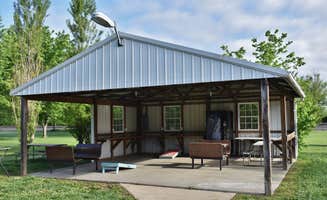 Myron C.'s photo of a cabin at Mill creek campground near Lyndon, KS