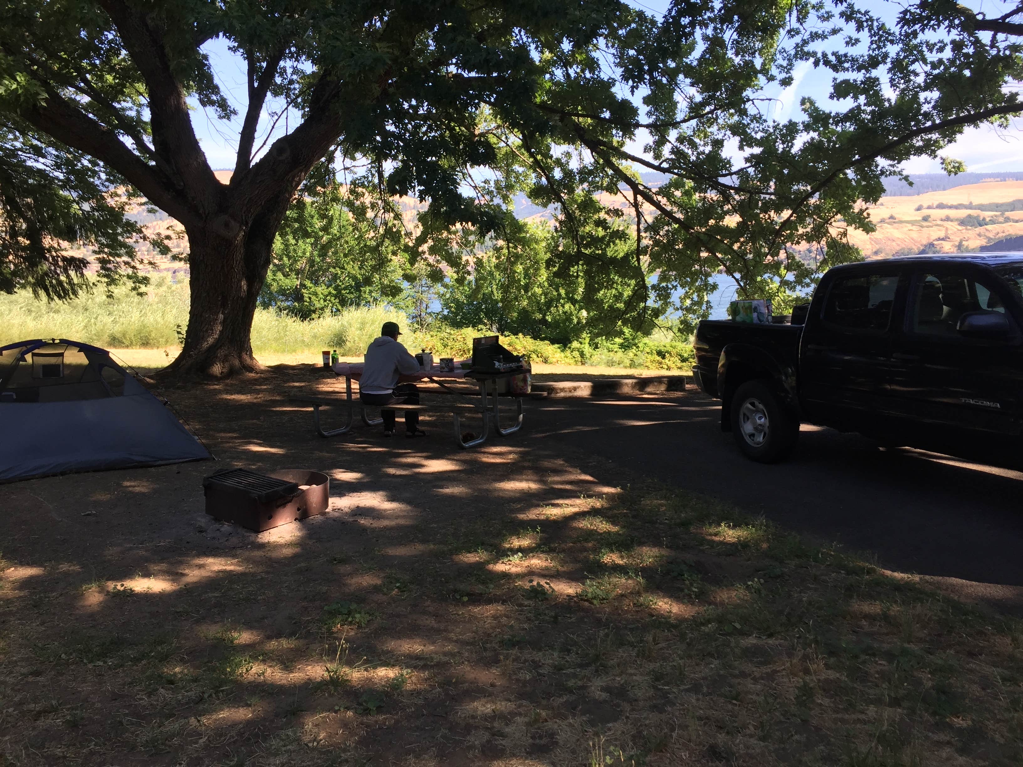 Alicia F.'s photo at Memaloose State Park Campground near Klickitat, WA