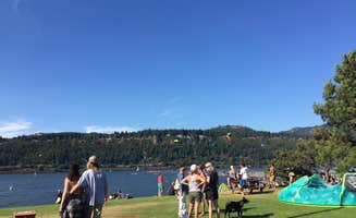 Alicia F.'s photo of camping with pets at Memaloose State Park Campground near Bingen, WA