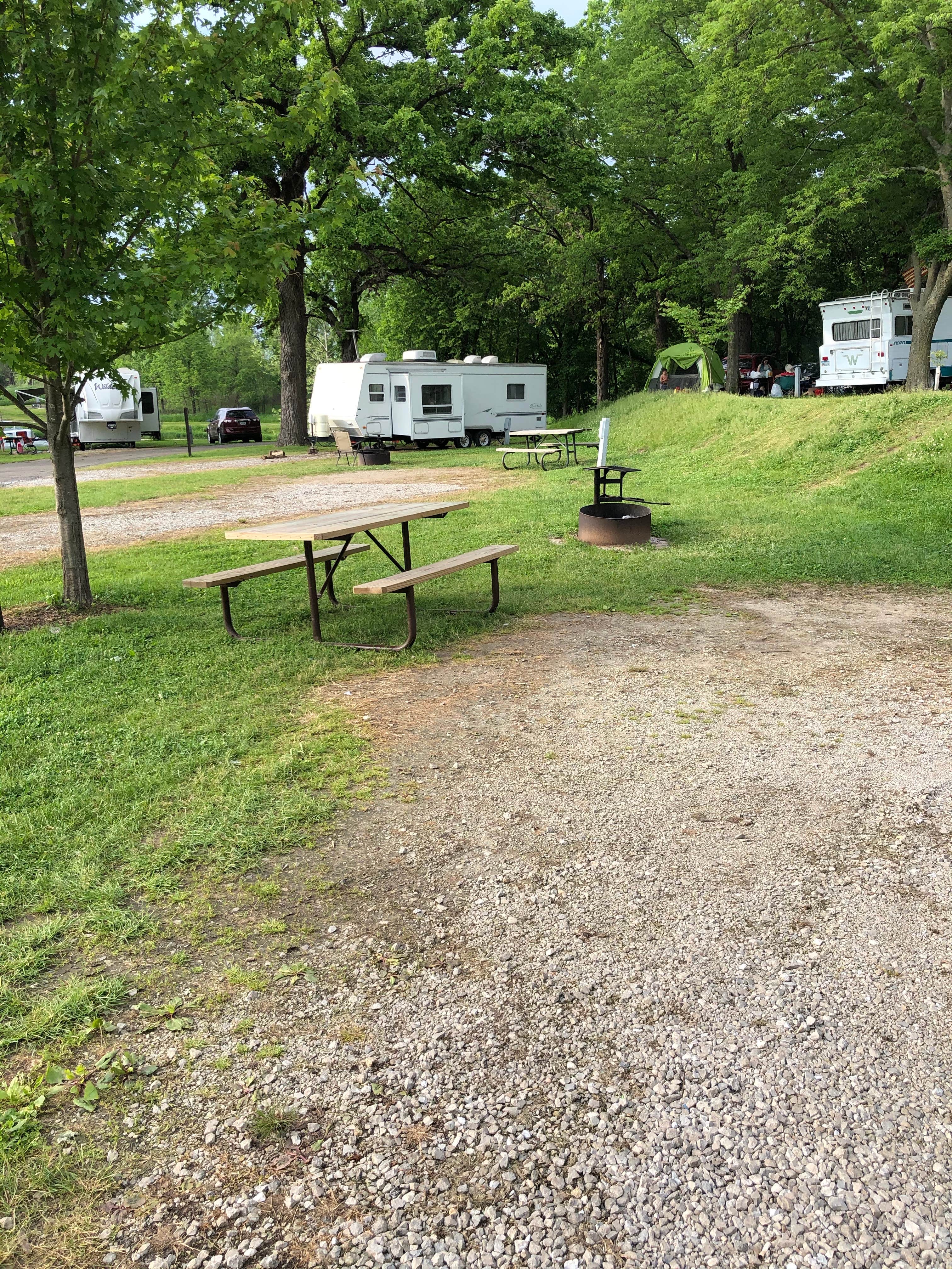 Willy W.'s photo of rv camping at Rock Creek State Park Campground near Gladbrook, IA