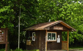 Myron C.'s photo of a cabin at Prairie Clover Campground — Clinton State Park near Edwardsville, KS