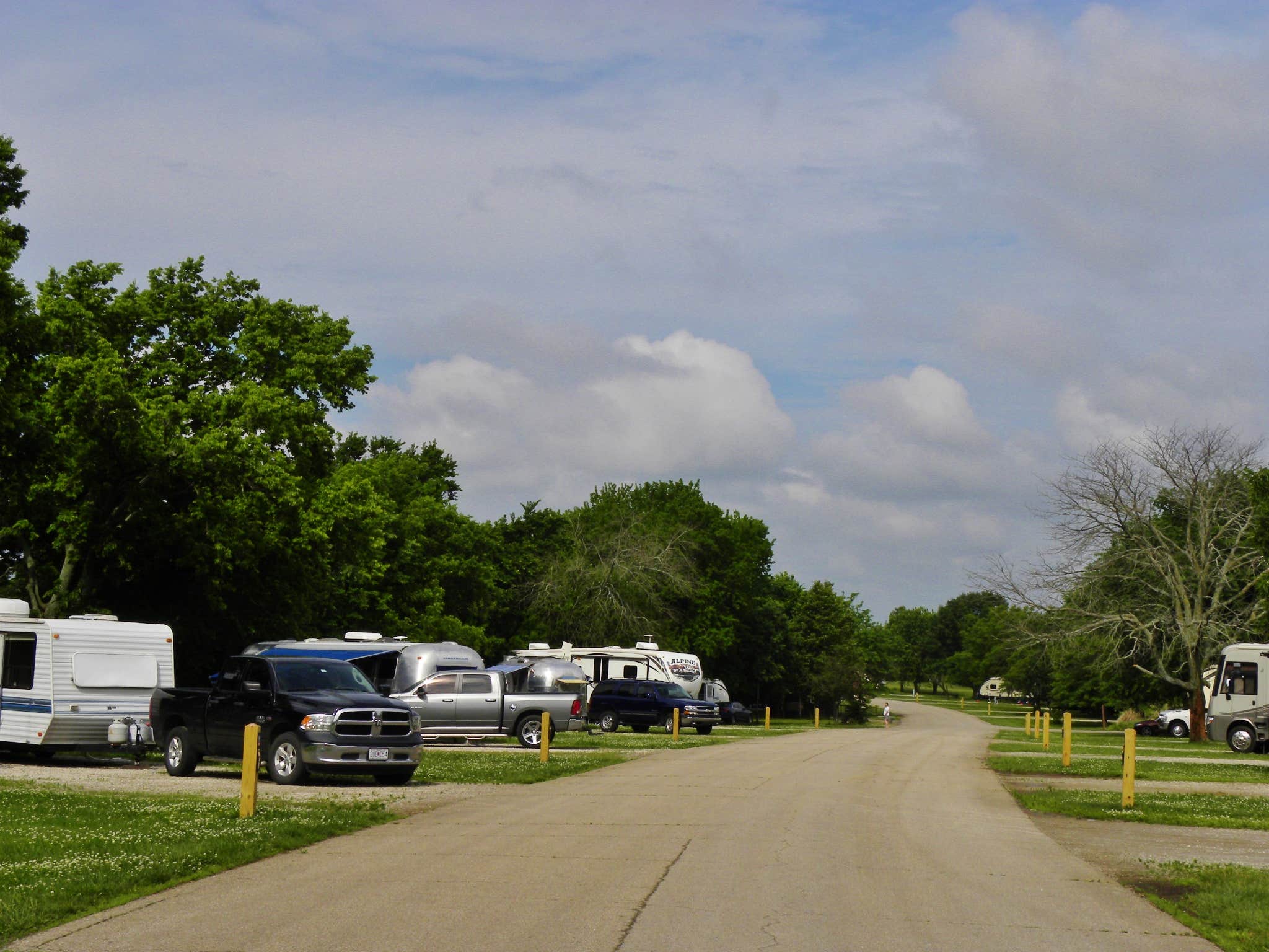 Myron C.'s photo of rv camping at Prairie Clover Campground — Clinton State Park near Pomona Lake