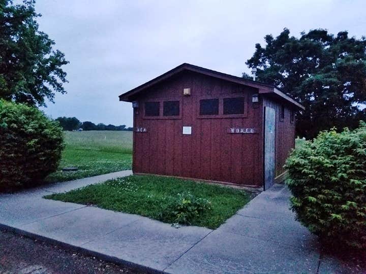 Myron C.'s photo of a cabin at Prairie Clover Campground — Clinton State Park near Overland Park, KS