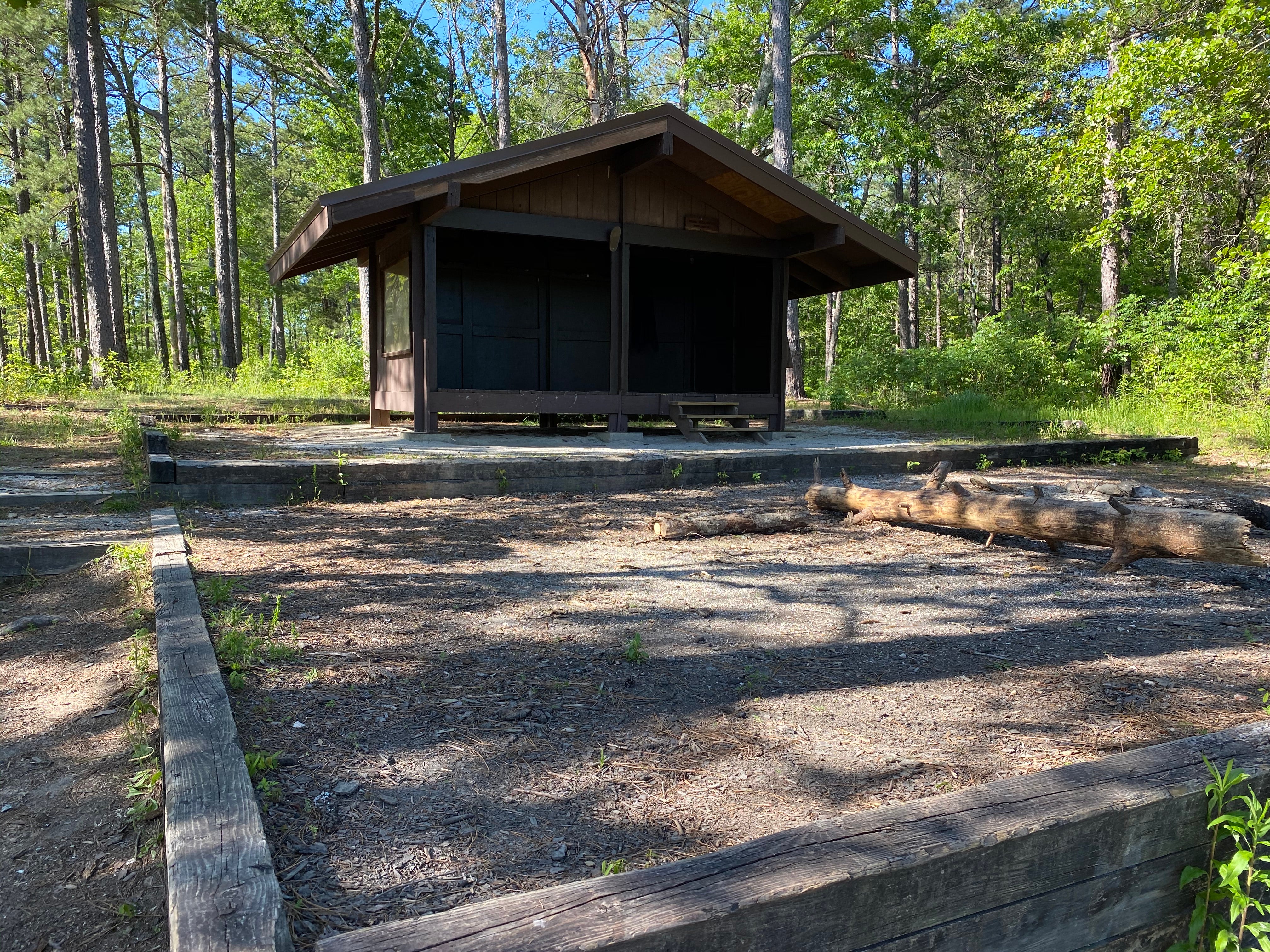 Camper submitted image from Cheaha Falls Shelter - 2