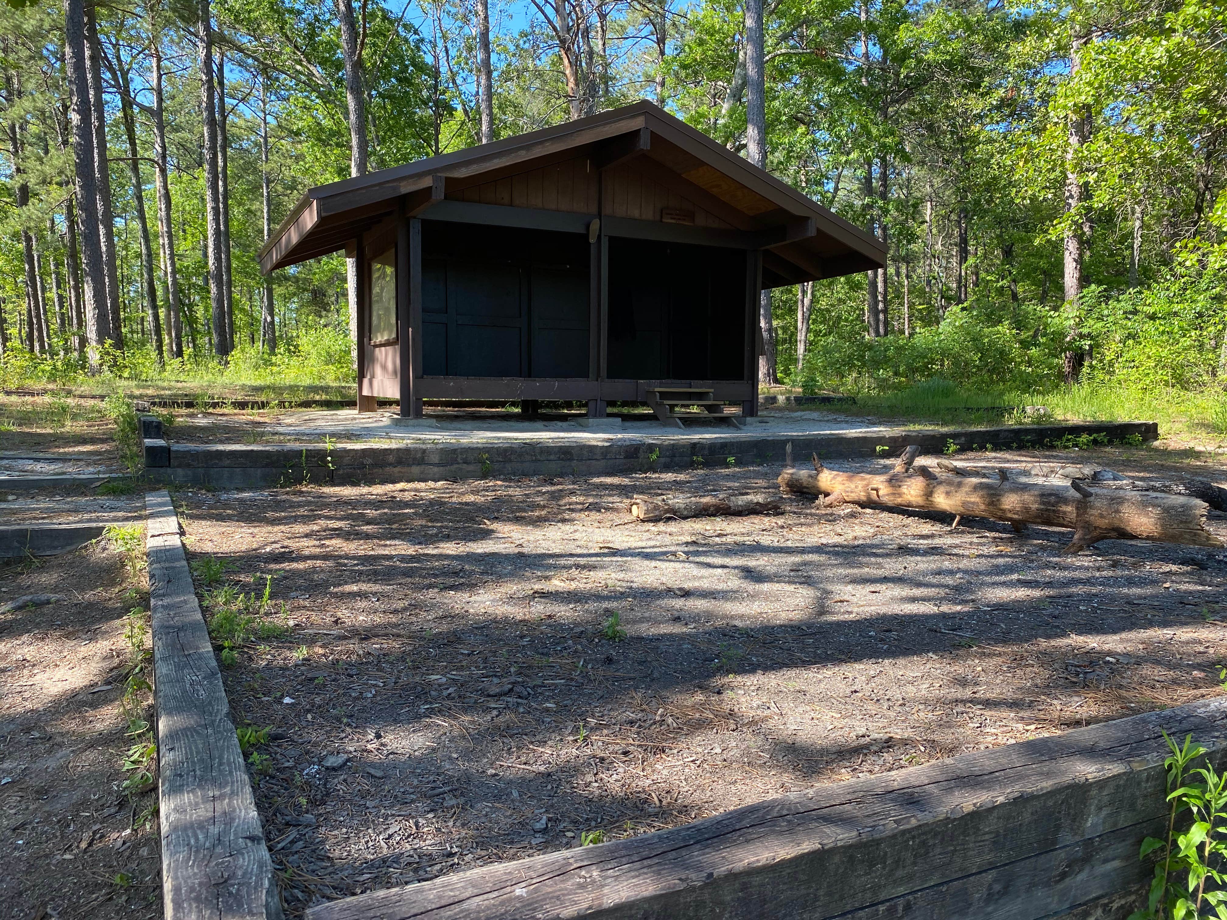 Camper submitted image from Cheaha Falls Shelter - 2