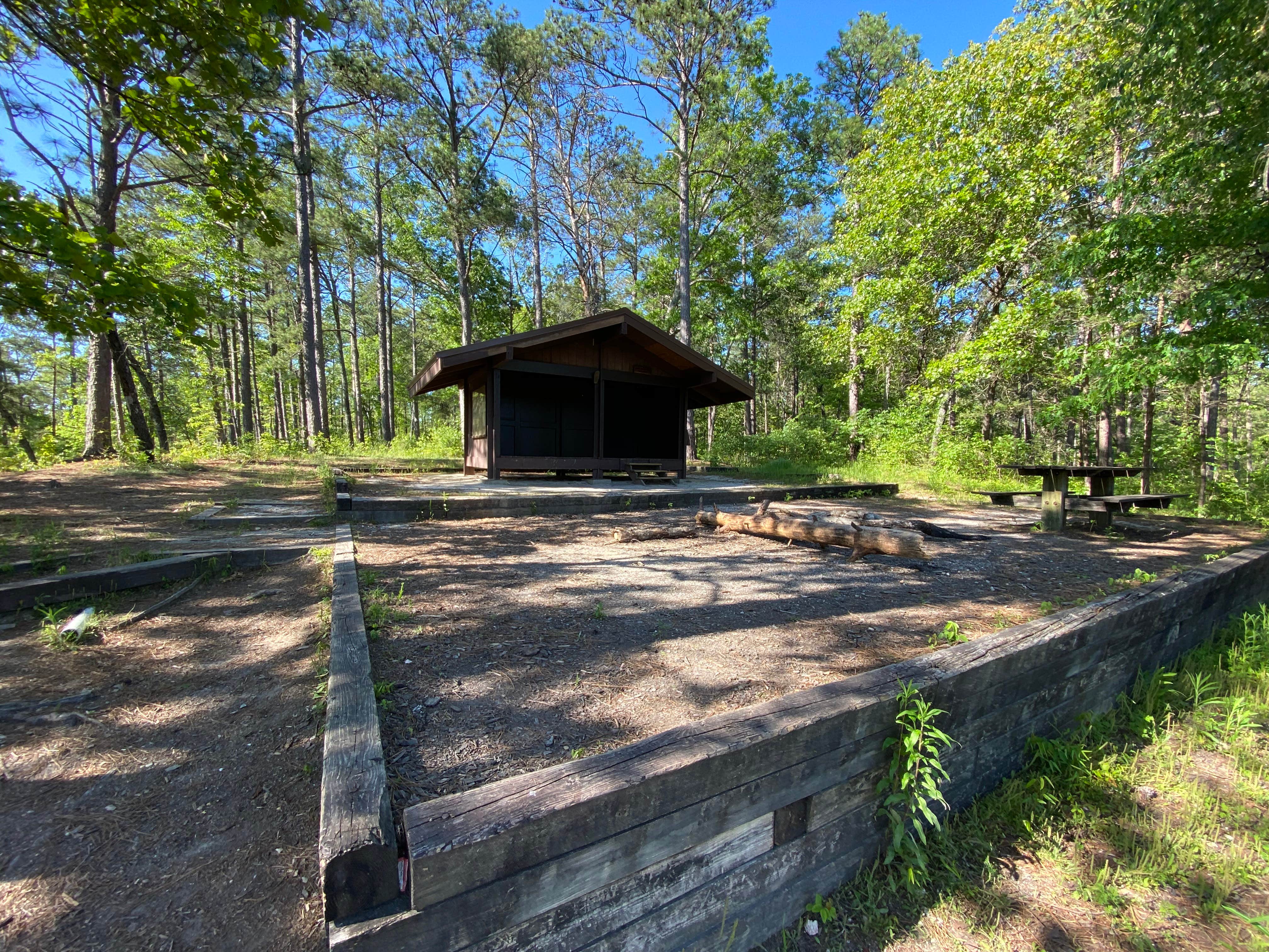 Camper-submitted photo at Cheaha Falls Shelter near Weaver, AL