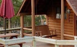 Crystal C.'s photo of a cabin at Branson Musicland Kampground near Lakeview, AR