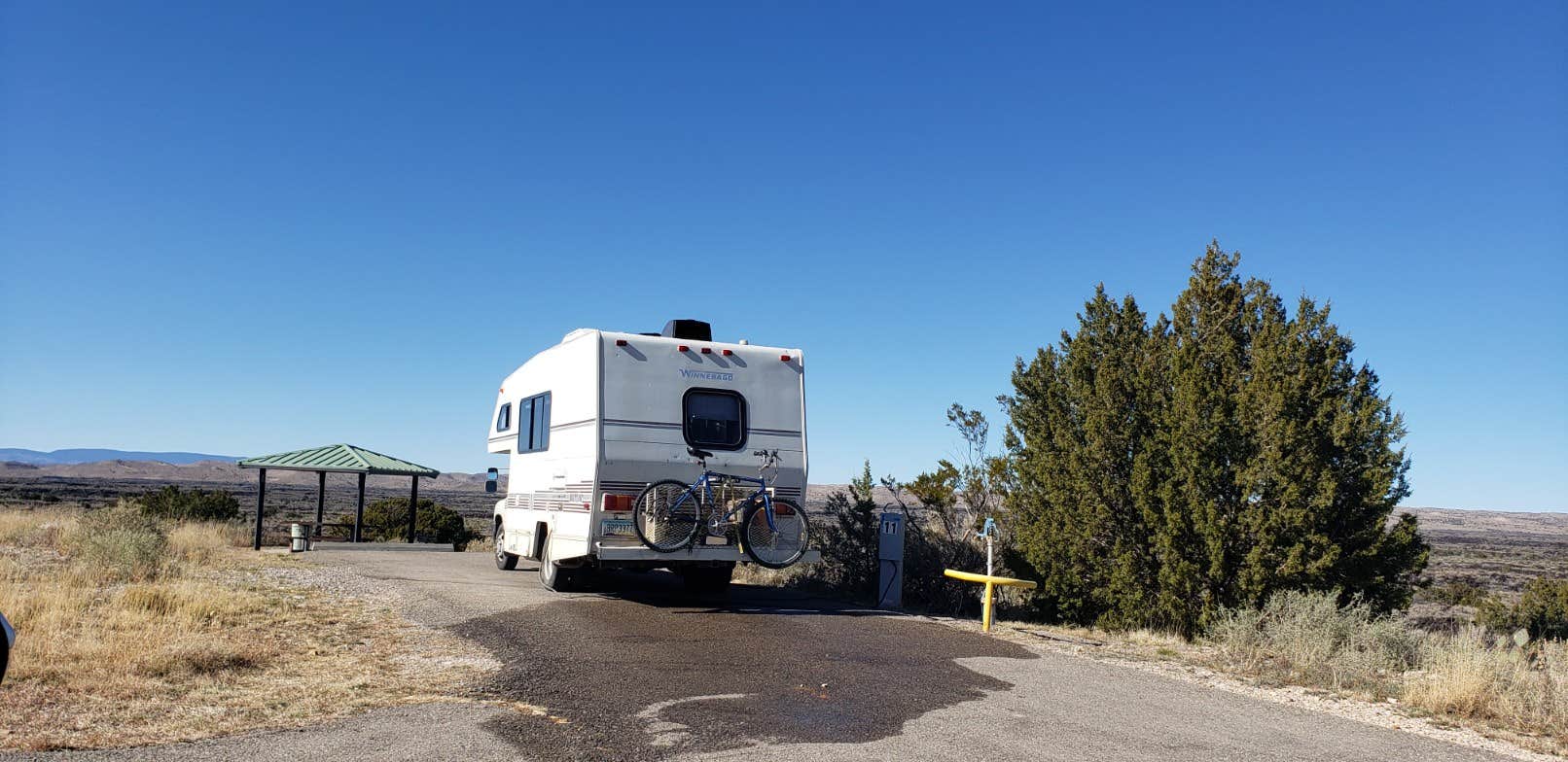Jean C.'s photo of rv camping at Valley Of Fires Recreation Area near Carrizozo, NM