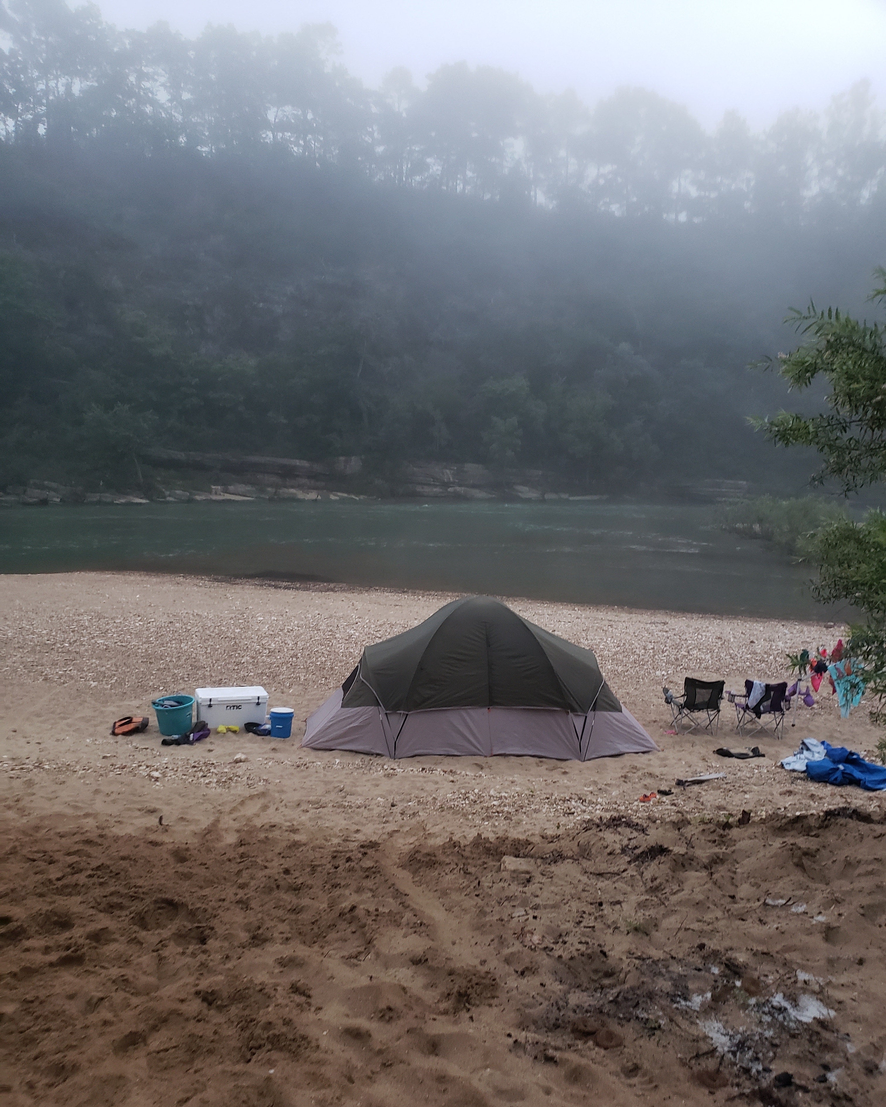 Camper submitted image from Shine Eye Gravel Bar — Buffalo National River - 4
