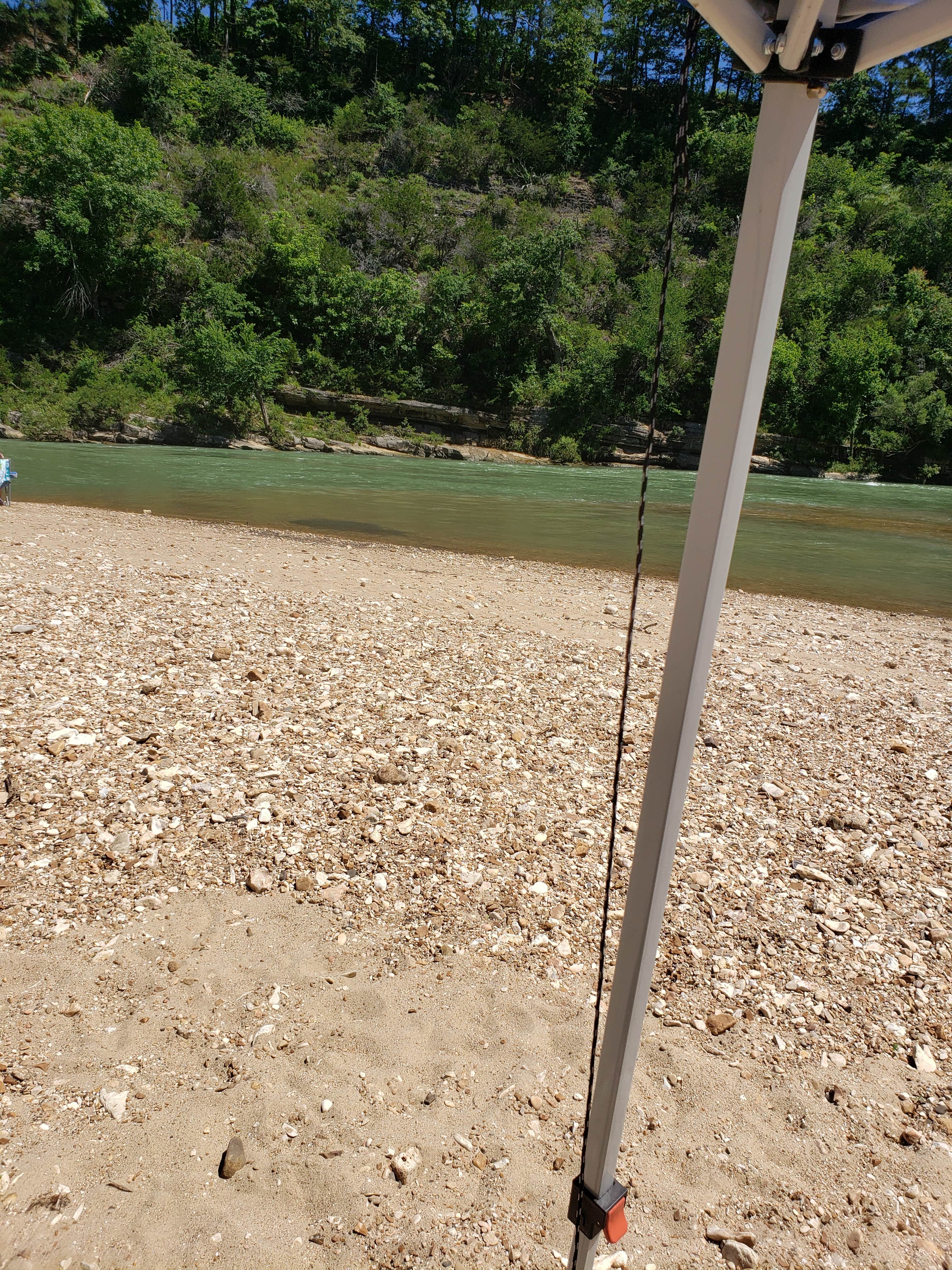 Camper-submitted photo at Shine Eye Gravel Bar — Buffalo National River near Leslie, AR