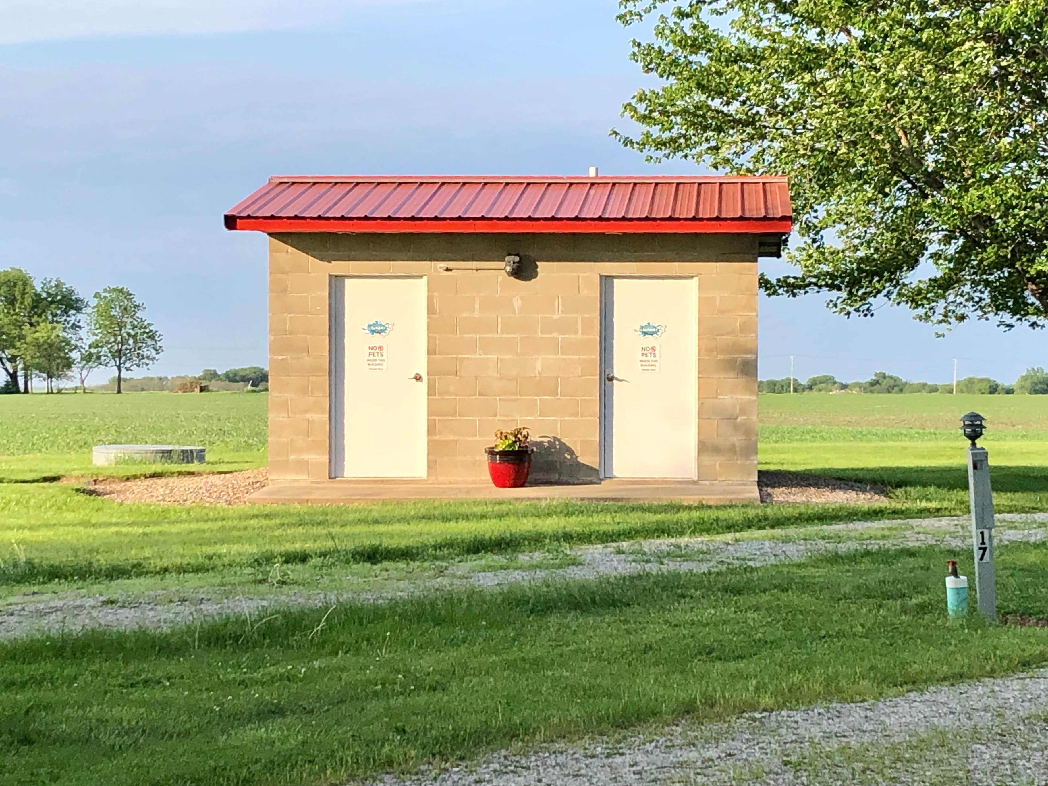 Willy W.'s photo of glamping accommodations at Kellogg RV Park near Gladbrook, IA