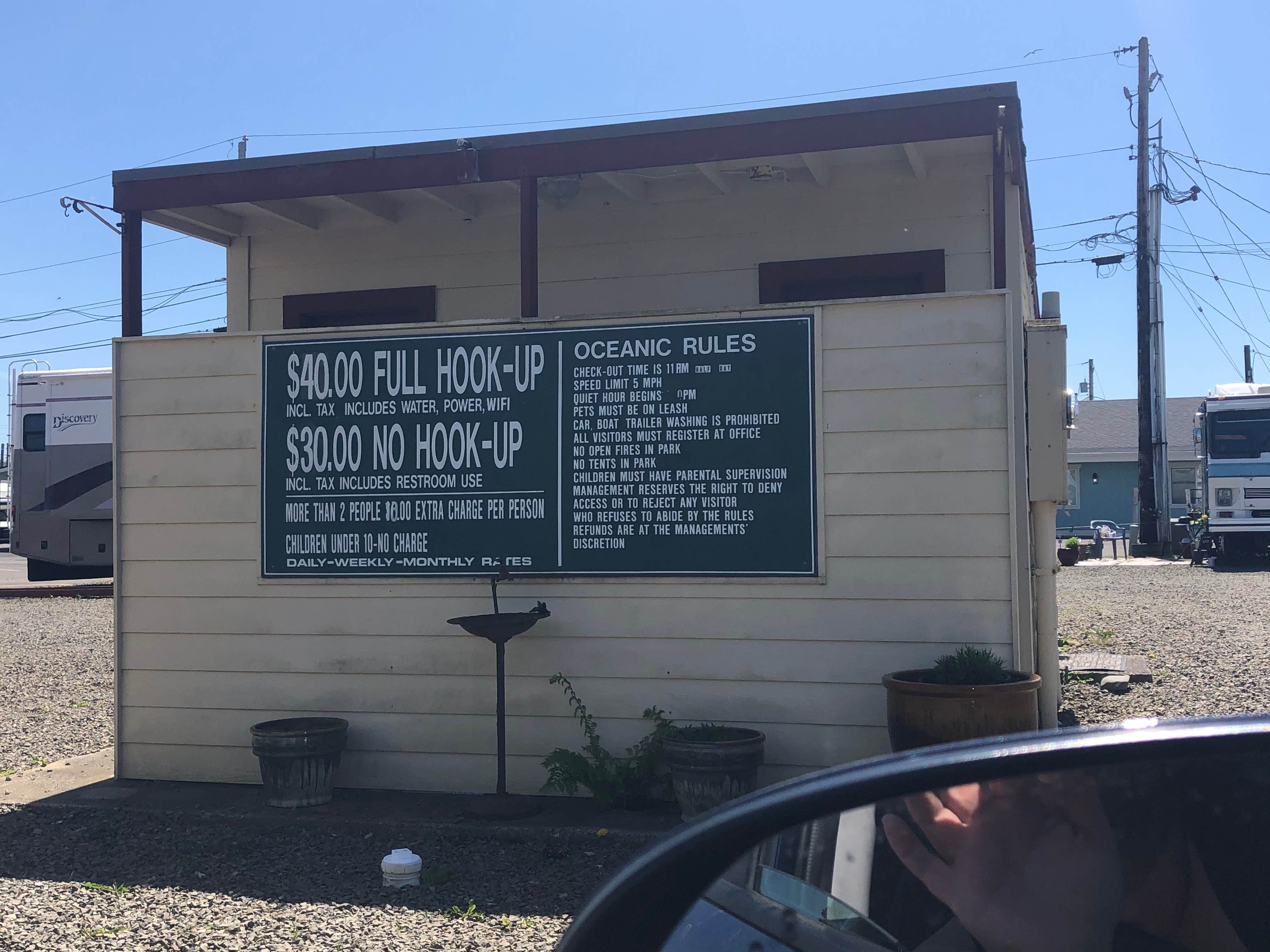 Camper-submitted photo at Oceanic RV Park near Hammond, OR
