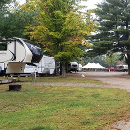 RV sites with patios