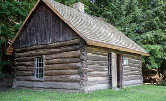 Tara S.'s photo of a cabin at Fillmore Glen State Park Campground near Owego, NY