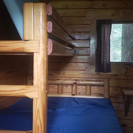 Interior of cabins