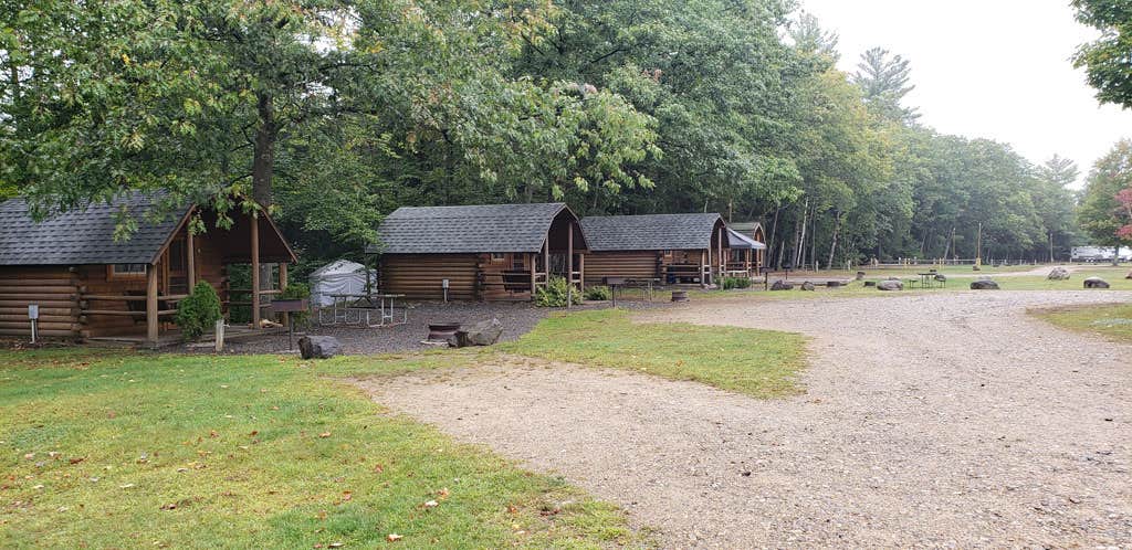 Jean C.'s photo of a cabin at Lincoln / Woodstock KOA near Lincoln, NH