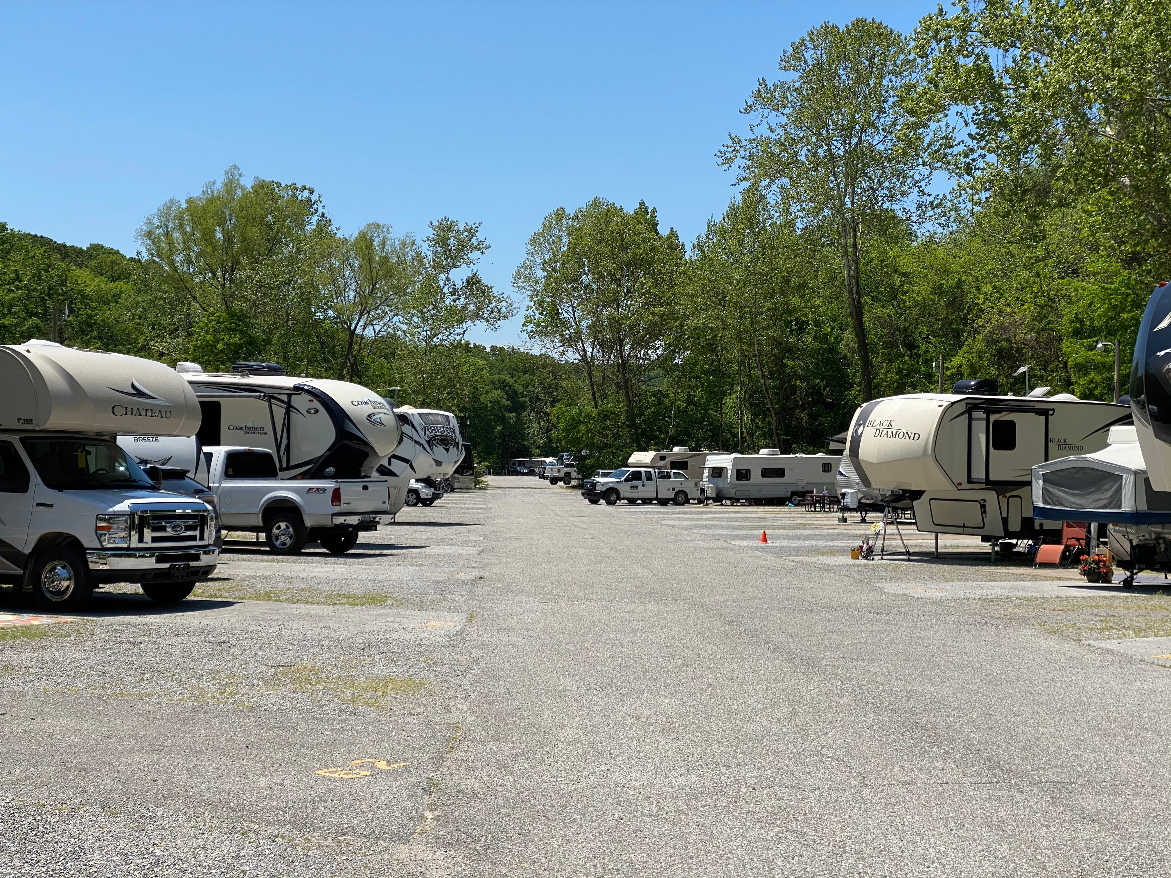 The RV lot/campground