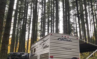 Alicia F.'s photo of rv camping at Silver Lake Resort near Castle Rock, WA