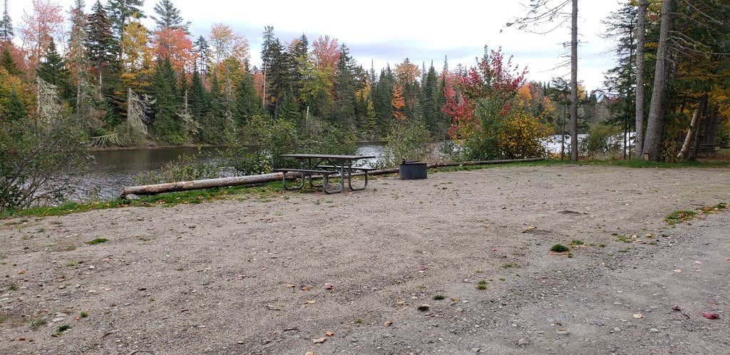Camper-submitted photo at Mollidgewock State Park Campground near Errol, NH