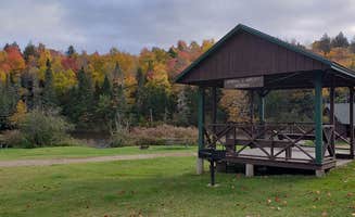 Jean C.'s photo of glamping accommodations at Mollidgewock State Park Campground near Rumford, ME