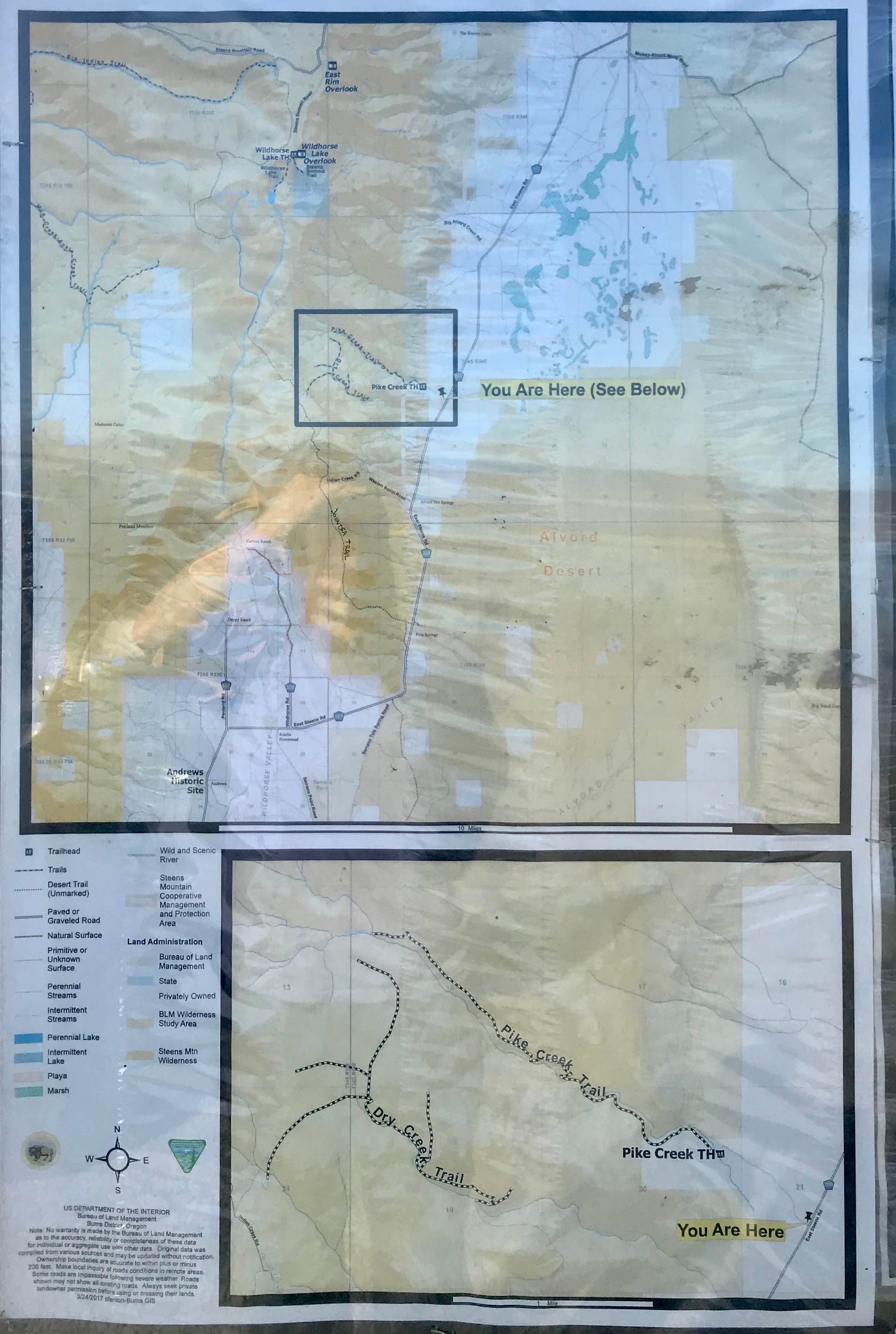 Camper-submitted photo at Pike Creek Primitive Camp at Alvord Hot Springs near Frenchglen, OR