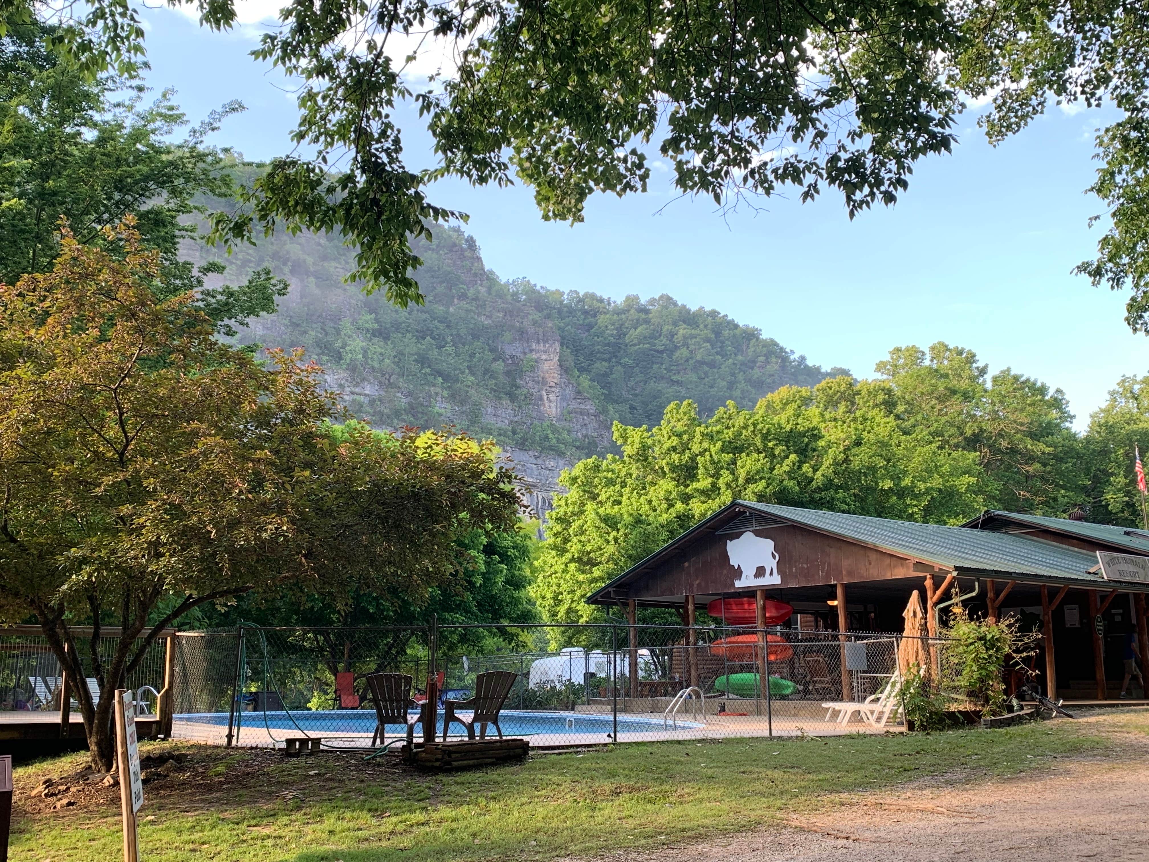 Ashlee B.'s photo of a cabin at White Buffalo Resort near Norfork, AR
