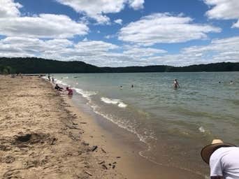 Camper-submitted photo at Mounds State Recreation Area Campground — Brookville Lake near Richmond, IN