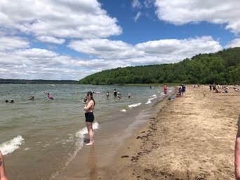 Camper-submitted photo at Mounds State Recreation Area Campground — Brookville Lake near Richmond, IN
