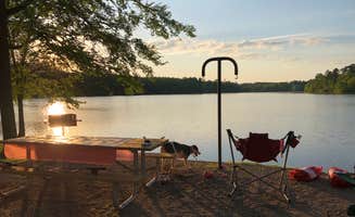 Sunny W.'s photo of camping with pets at Hamburg State Park Campground near Louisville, GA