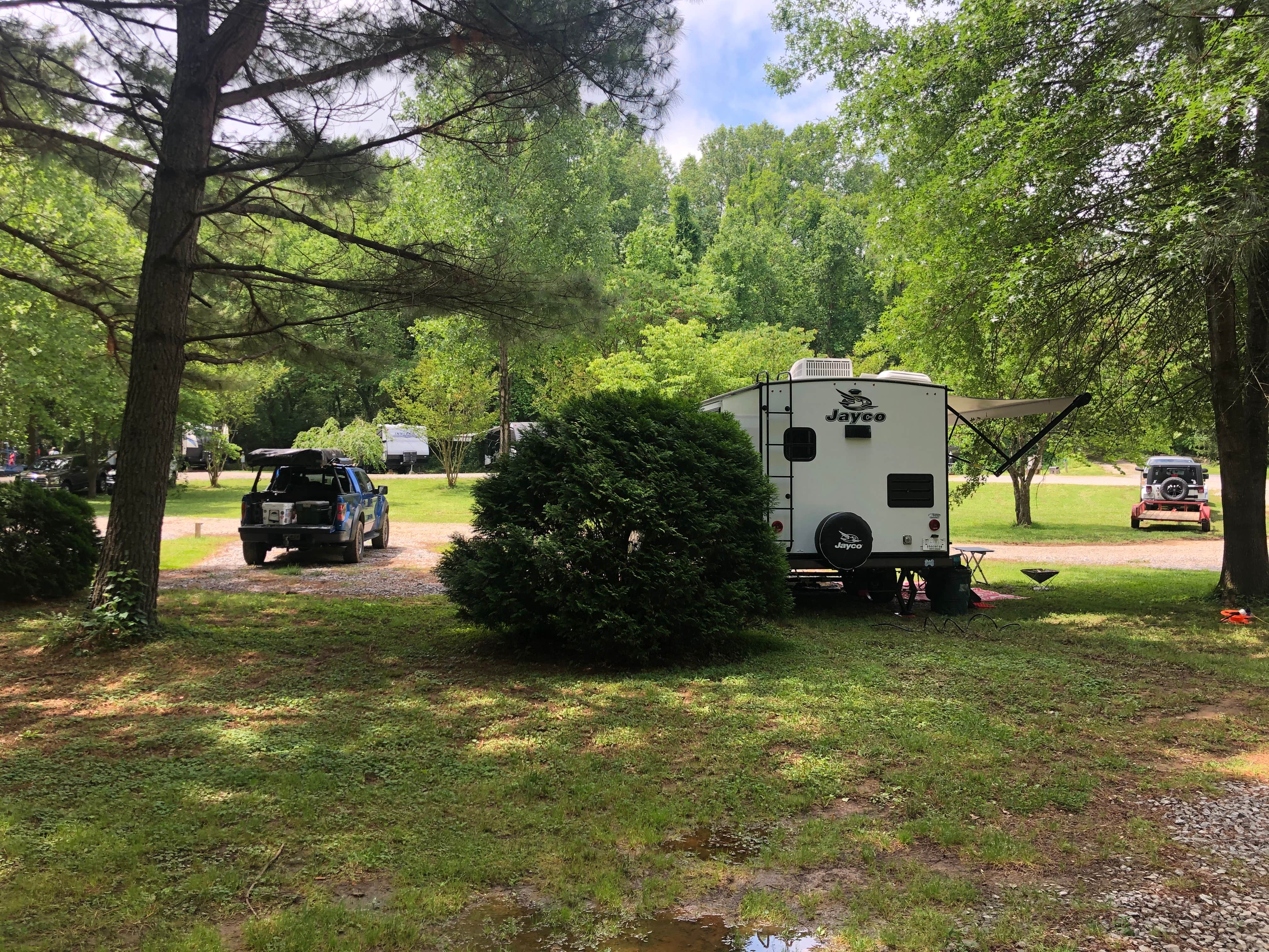 Lori H.'s photo of rv camping at Smooth Rapids Campground near Smithville, TN