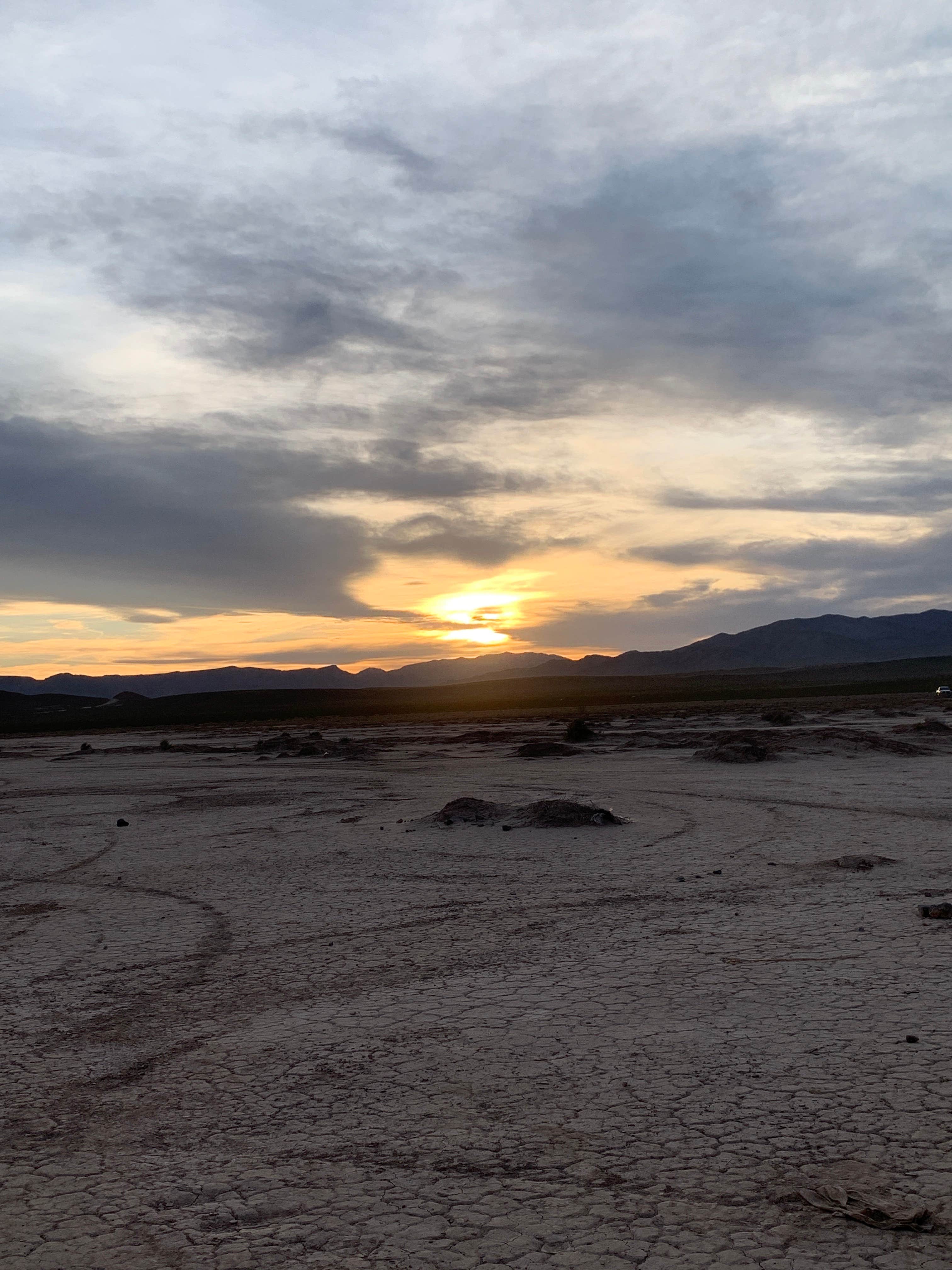 Shalynn S.'s photo of a dispersed camping area at Dispersed-jean/roach Dry Lakes near Sloan, NV