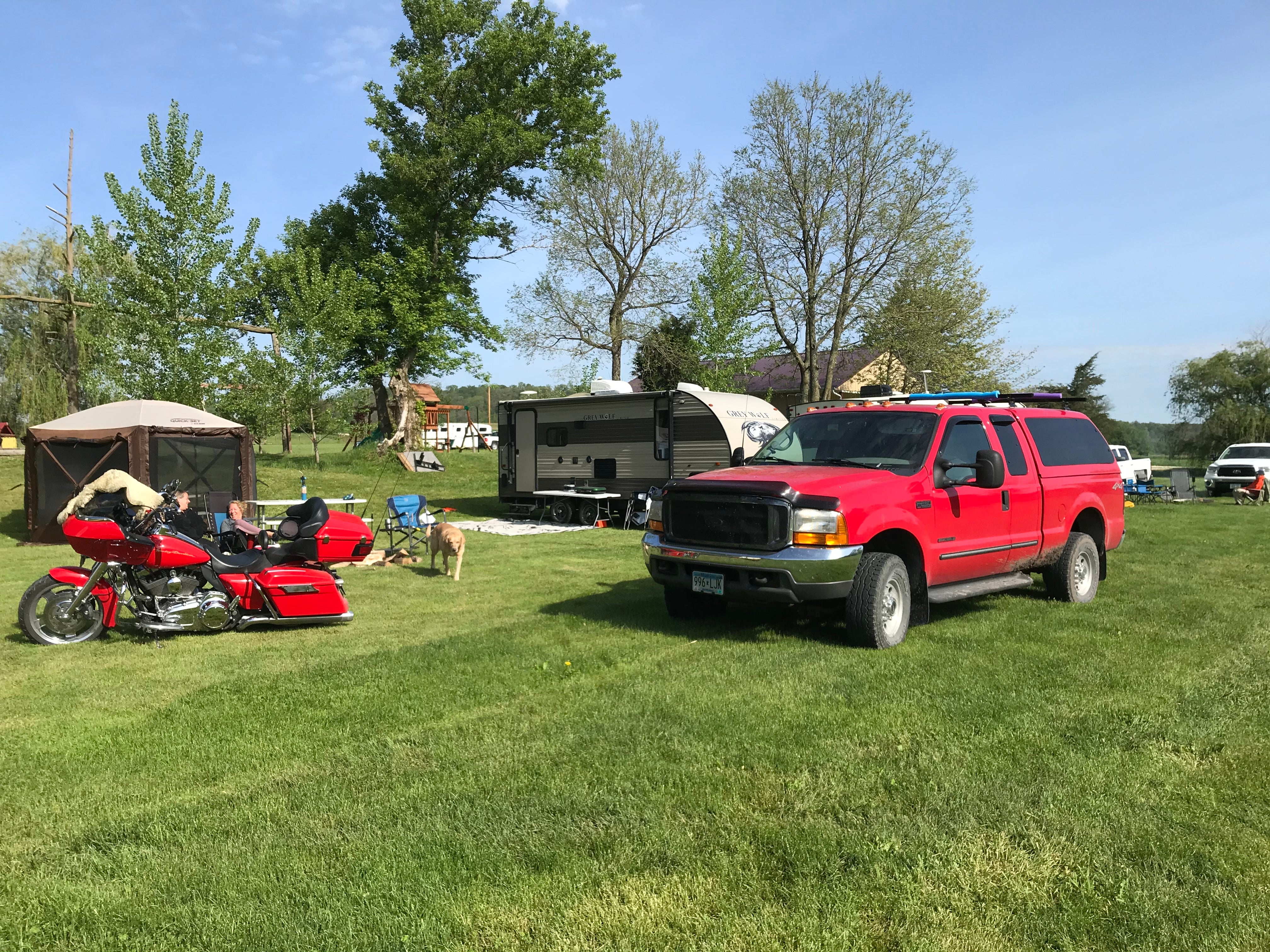Camper submitted image from Hutchinson Family Farm Campground - 3