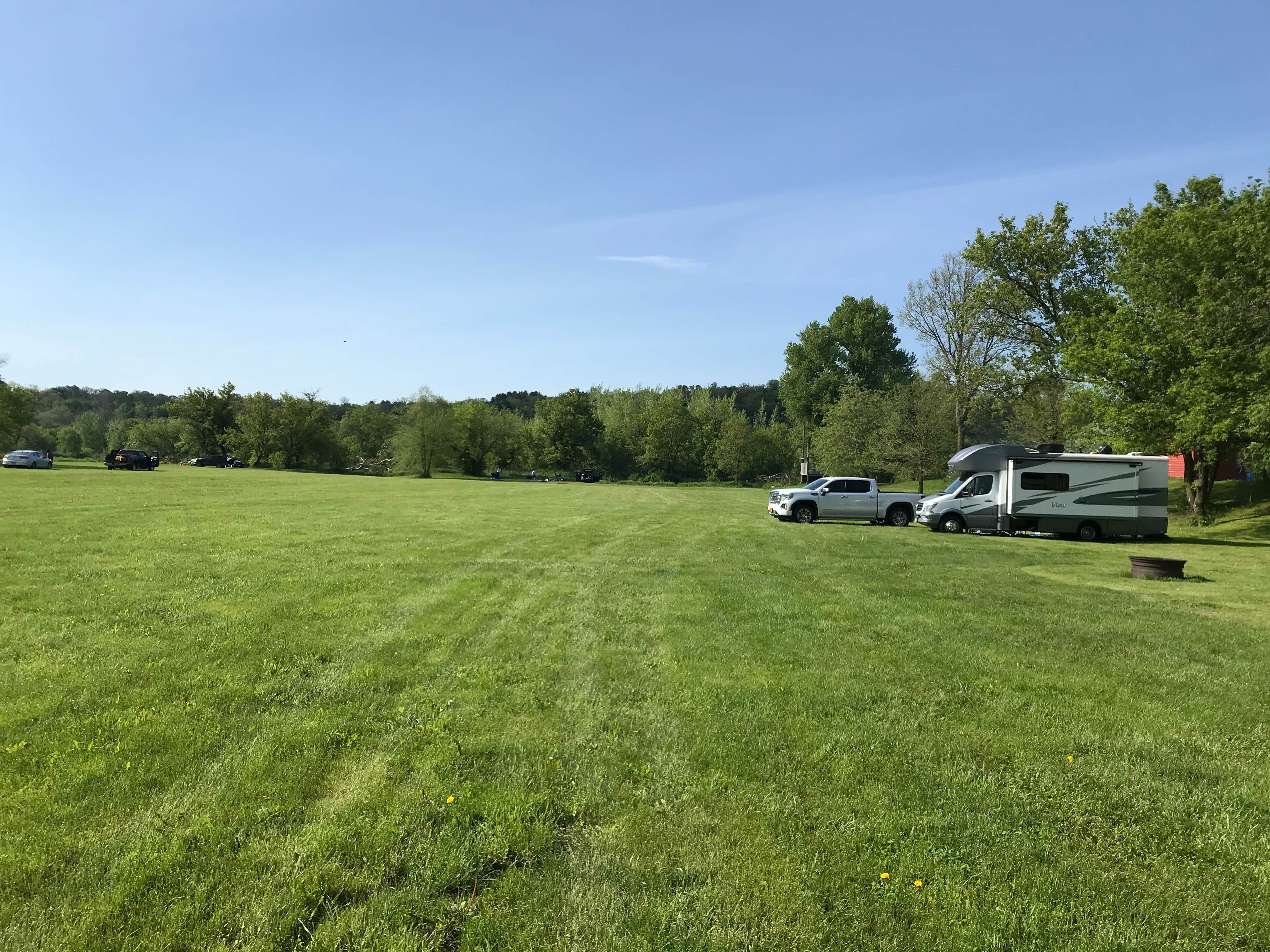 Camper-submitted photo at Hutchinson Family Farm Campground near Decorah, IA