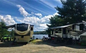 The Dyrt's photo of rv camping at Cedar Pond Campground near Byron, ME
