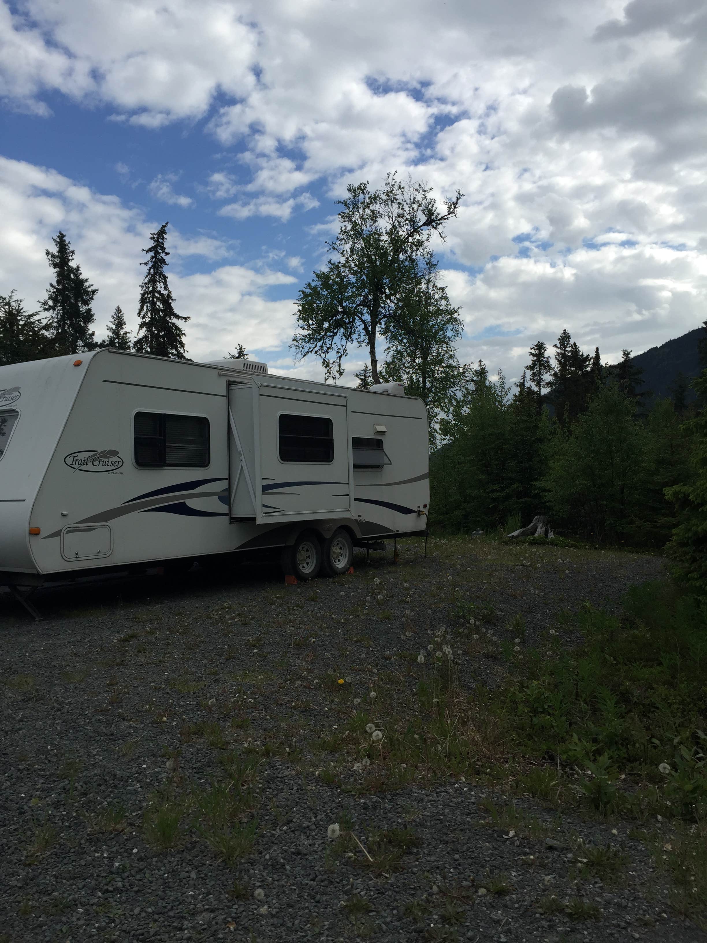 Kristin Y.'s photo of rv camping at Trail River near Moose Pass, AK