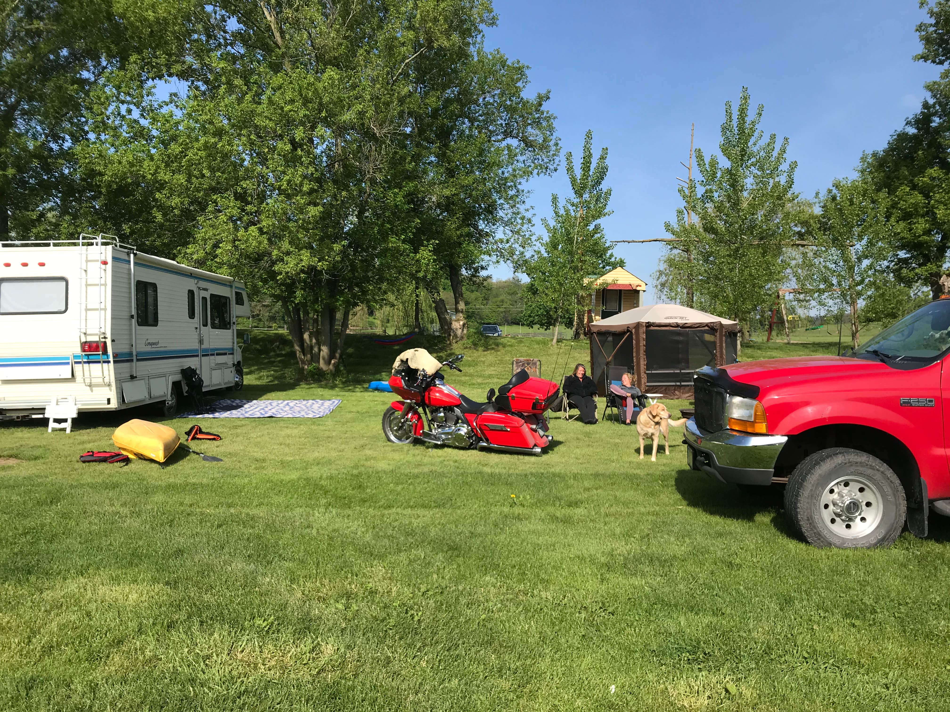 Camping near Saude Rec Area: Hutchinson Family Farm Campground, Decorah, Iowa