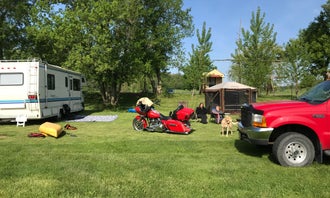 Camping near Vernon Springs Turkey River County Park: Hutchinson Family Farm Campground, Decorah, Iowa