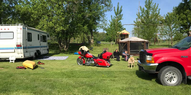 Camper submitted image from Hutchinson Family Farm Campground