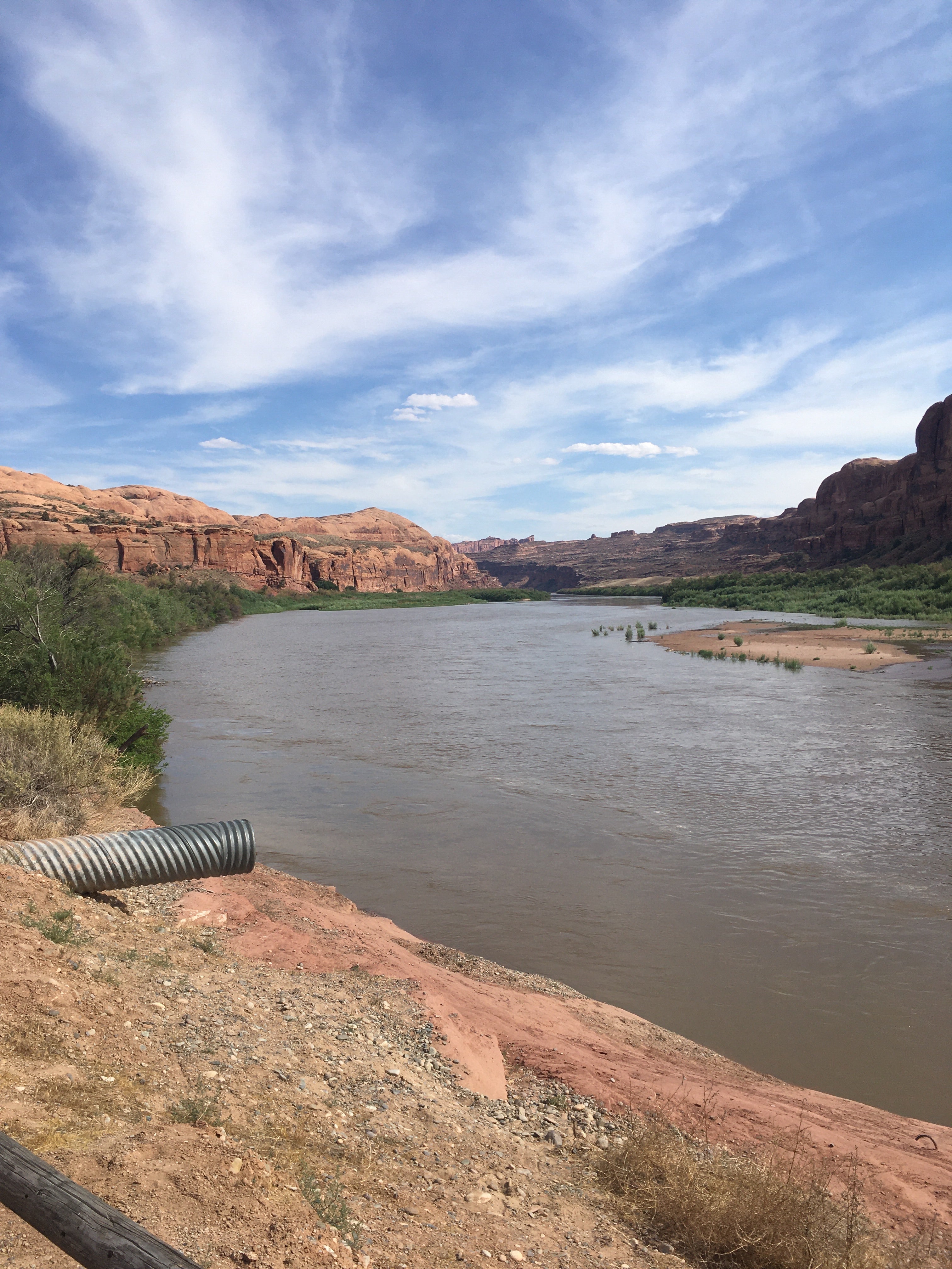 View of Colorado River from adjoining recreation area