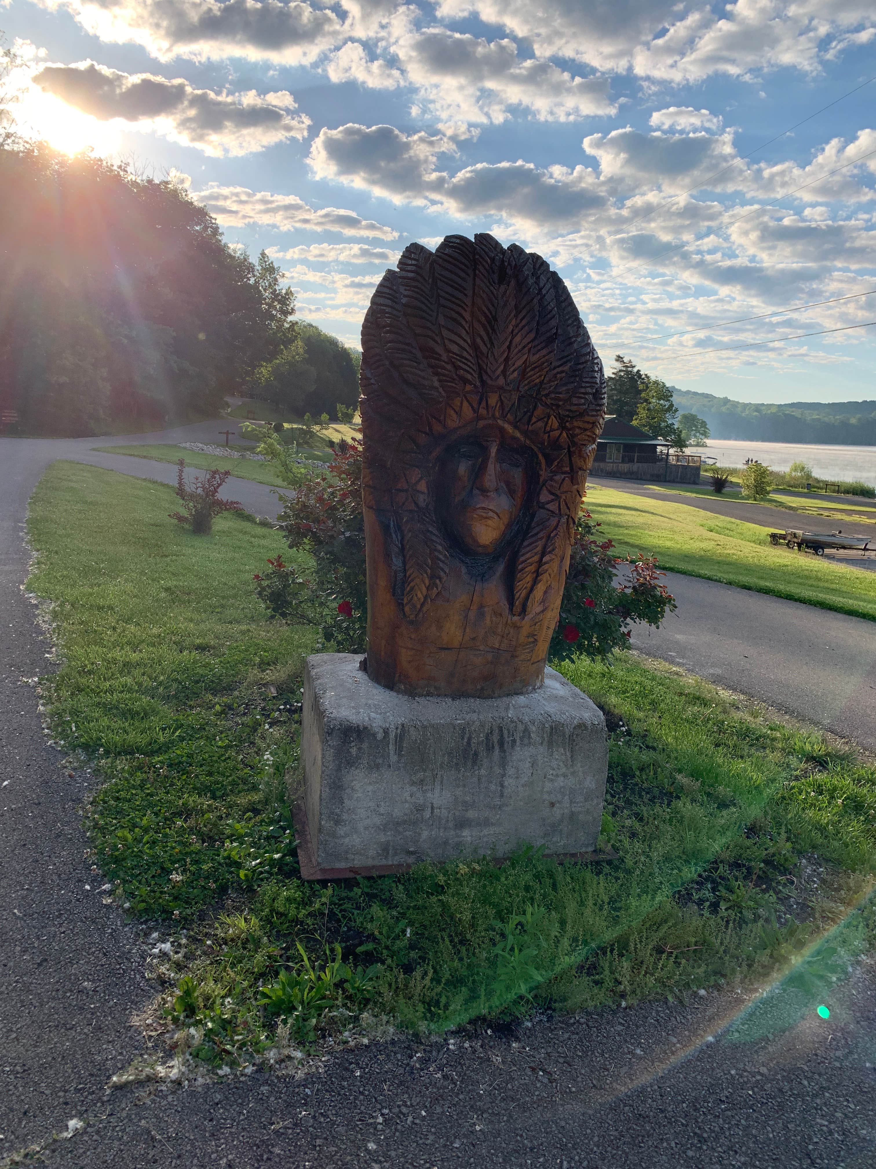 Camper-submitted photo at Delaney Creek Park near Hoosier National Forest