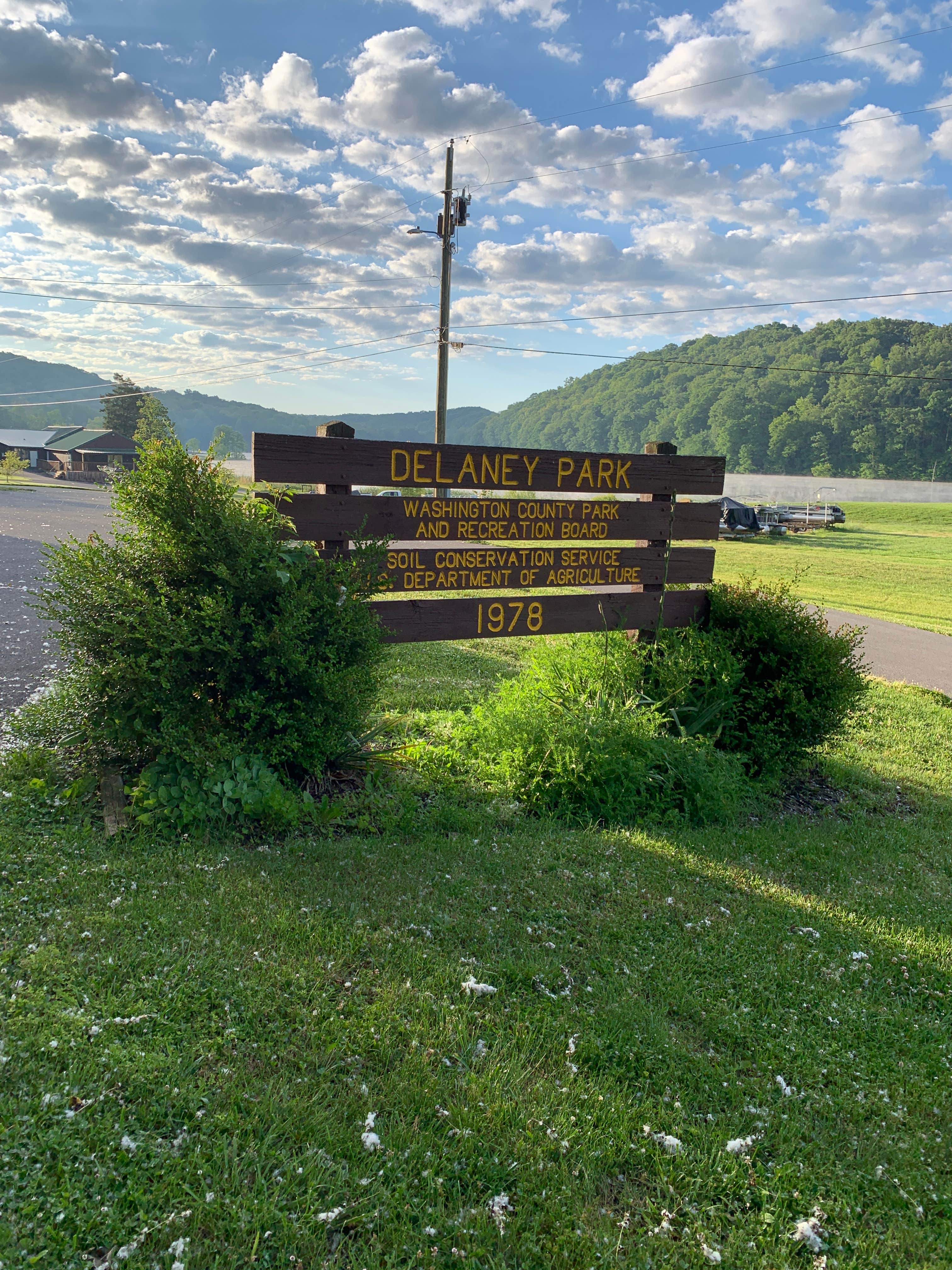 Camper-submitted photo at Delaney Creek Park near Hoosier National Forest