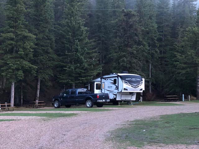 Ellen W.'s photo of rv camping at Fish'n Fry Campground and Cabins near Lead, SD