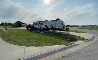 Carrie K.'s photo of rv camping at By The Lake RV Park & Resort near Davis, OK