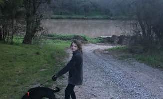 Carrie K.'s photo of camping with pets at Barefoot Camp & RV Park near Lampasas, TX