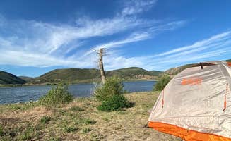Sean H.'s photo of camping with pets at Twin Coves — Rockport State Park near Morgan, UT