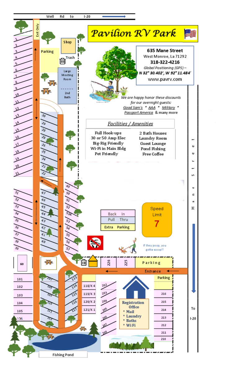 Camper-submitted photo at Pavilion RV Park near Columbia, LA