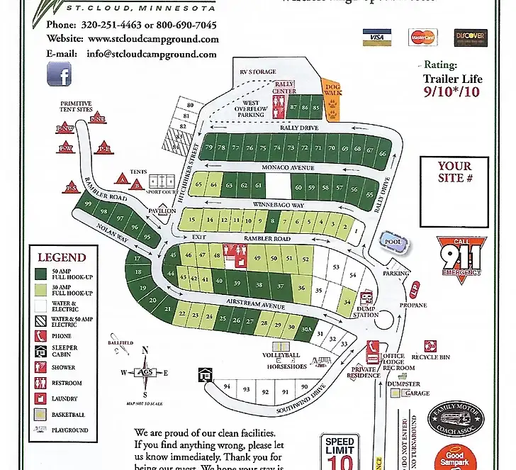 Camper-submitted photo at St. Cloud Campground & RV Park near Holdingford, MN